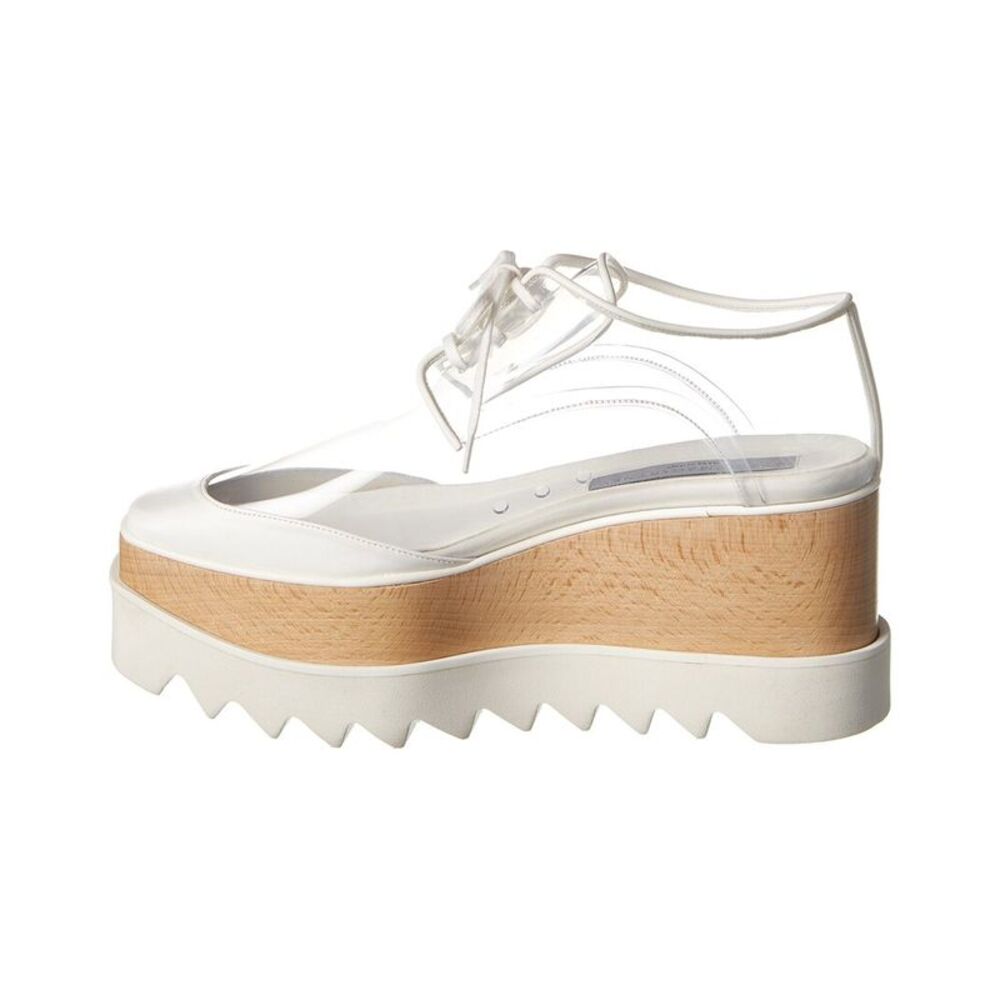 Stella Mccartney Elyse Transparent Platform Oxford - Picture 2 of 5